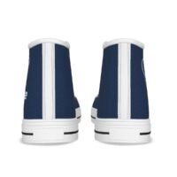 Kid's Canvas | Blu/Wht Trainers | Duel Logos - Image 6